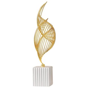Contemporary Abstract Ceramic Art Sculpture for Home Decor