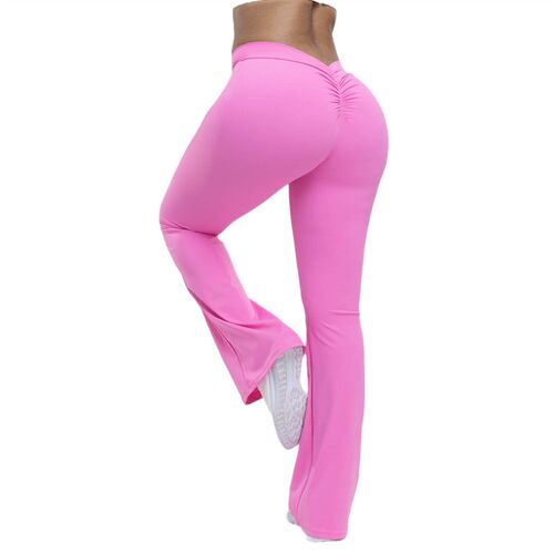 Female fitness pants, high waisted exercise training,