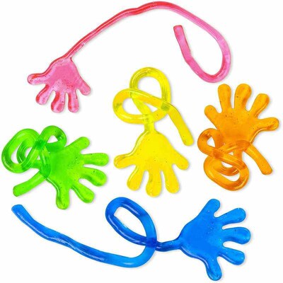 12PCS Vinyl Mini y Hands Toys Perfect for Children Party Fav