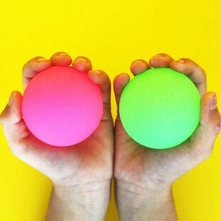 1Pcs Big Size 55MM Bouncy Balls For Kids Party Favors Childr