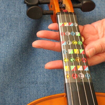 Violin Beginer learning tools 4/4 Violin Fiddle board Chord