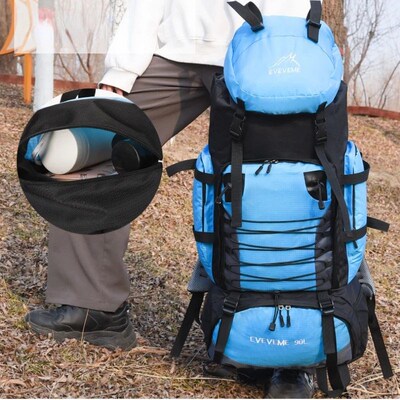 90L Large  Travel Bag Camping Backpack Hiking Climbing Bags