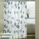 waterproof bathroom padded curtain mildew shower