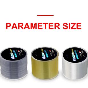 120M Braided Fluorocarbon Coating Fishing Line Hilo renzado