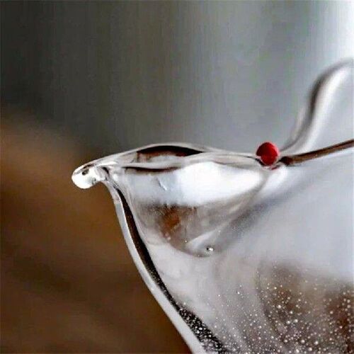 250ML Gourd Air Bubble Glass Fair Cup Tea Pitcher