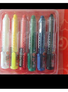 12 Colors Face Painting Pencils Face Paint Colorful Crayon H