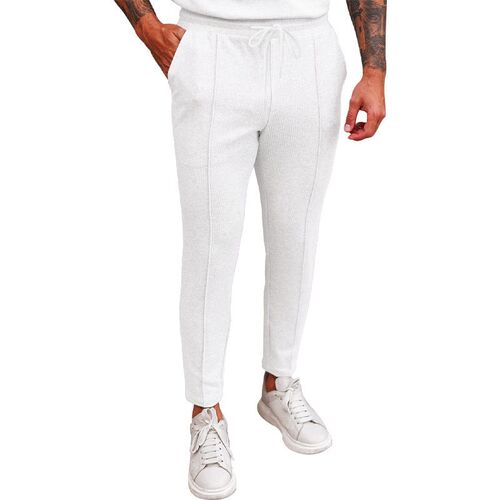 Summer Waffles Tether Light Luxury Business Casual Trousers
