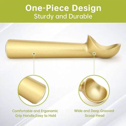 Professional Ice Cream Scoop Heavy Duty Stainless Steel Ice