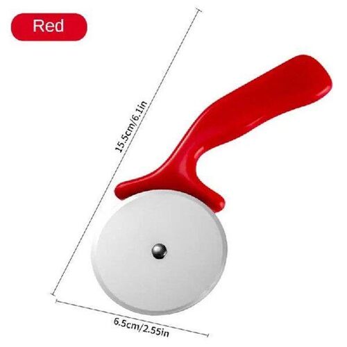 Durable Pizza Wheel Knife Kitchen Bar Supplies Baking
