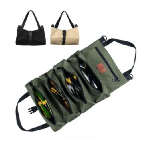 3Colors Portable Roll Up Multi-Purpose Wrench Screwdriver Or