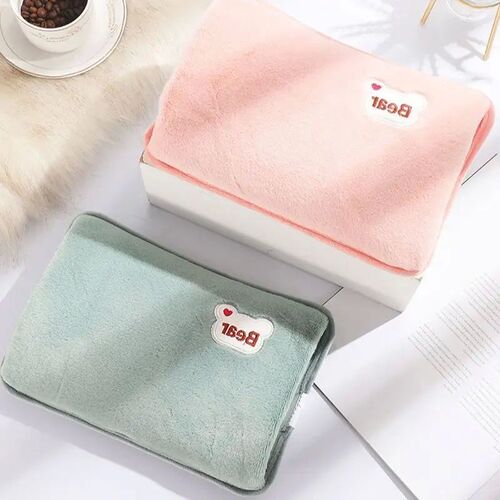 Electric Hot Water Bag Soft Winter Hand Warmer Reusable Hot