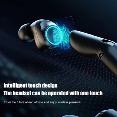 TWS Bluetooth 5.0 Earphones 3500mAh Charging Box Wireless He