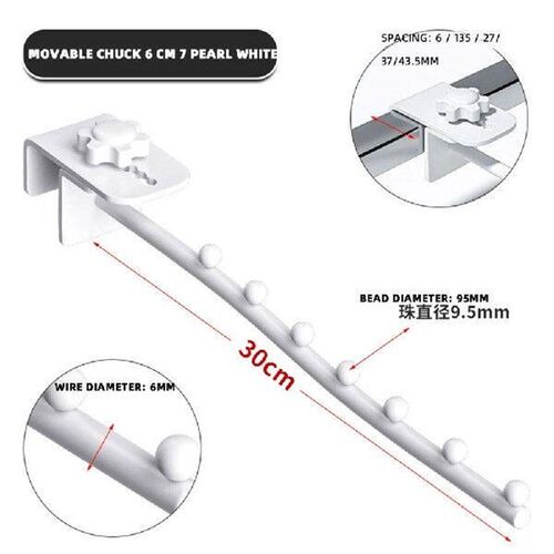 Metal Clothes Rail With Swing Arm Bracket High Quality