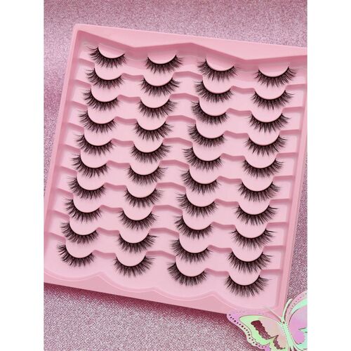 Ayrmilla 21pairs 3D False Eyelashes fun and natural curly fl
