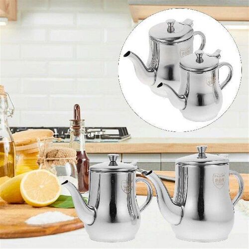 2 Pcs Oil Can All for Kitchen Pot Olives Grease Fat