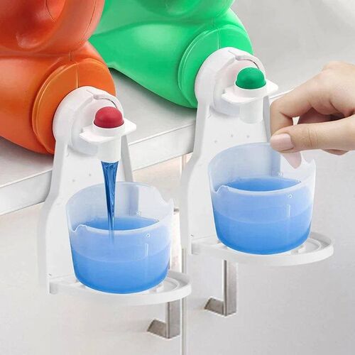 Washing Liquid Cup Holder Foldable Laundry Detergent Holder