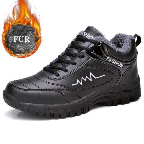Winter Men Boots Warm Waterproof Snow Boots 2023 New Male Co
