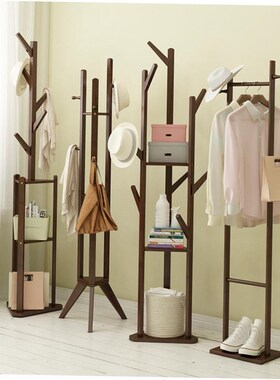 coat rack wooden coat hanger cloth stand clothes racks 衣架