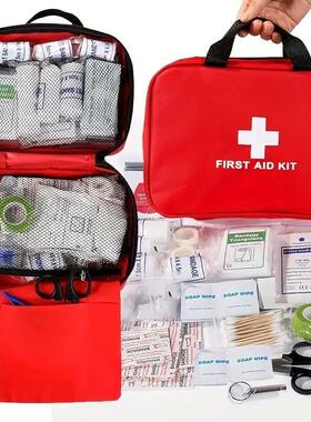 A portable first aid kit: Comprehensive yet compact for home