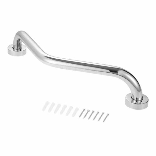 1Pc Bathroom Grab Bar Frap Stainless Steel Bathroom