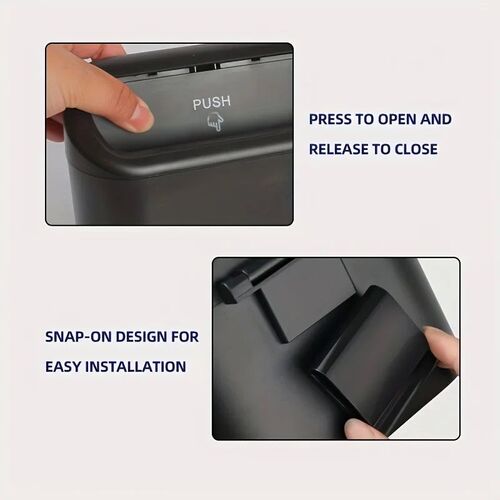 Car Trash Bin Hanging Vehicle Garbage Dust Case Storage Box