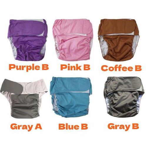 TPU Waterproof Adult Cloth Diaper Reusable Adjustable