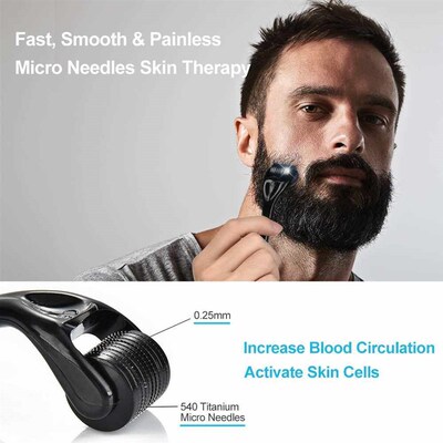 4pcs set Barbe Beard Growth Kit Essence Oil Enhancer Nouri