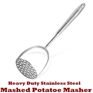 Mashed Potatoe Masher Kitchen Avocado Stainless Steel