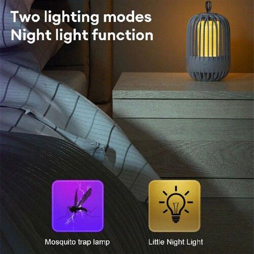 New Electric Mosquito Killer Lamp Birdcage Shock Anti