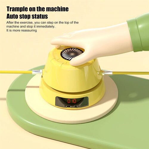 Electric Skipping Rope Machine Remote Control Digital Counti