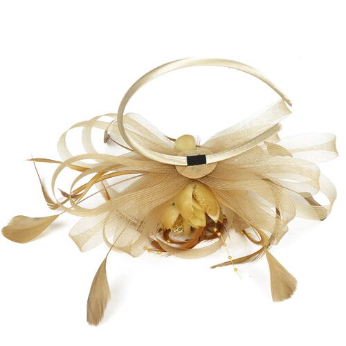 Feather Headdress Women Fascinators Clip Ladies Day Races We