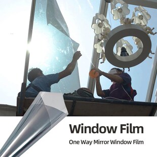 One Way Mirror Window Privacy Film Daytime Anti UV Sun Block