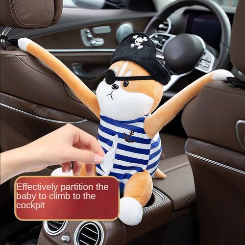 Car Tissue Box Pumping Car with Hanging Car Inner Armrest Bo