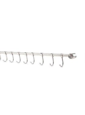 Kitchen Rail Rack Wall Mounted Utensil Hanging Rack