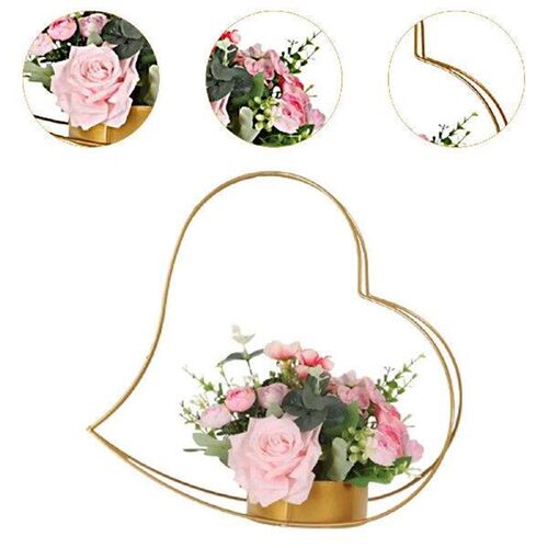 Artificial Flower Basket Wedding Flower Decoration Love