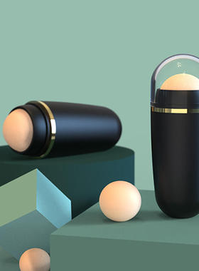 Face Oil Absorbing Roller Volcanic Stone Blemish Remover Fac