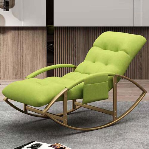 Folding Lazy Sofa Rocking Chair Balcony Home Leisure Rocking