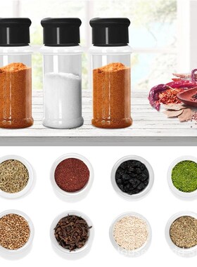 5/10/15/20PC Jars for spices Salt and Pepper Shaker Seasoni