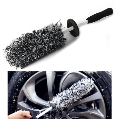 2022 New Wheel Tire Brush Car Detailing kit Rim Detailing Br
