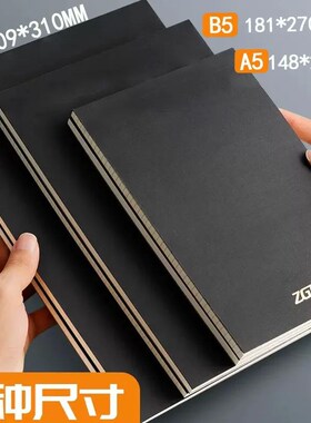 80 Page Tearable Notebook with A4,A5,and B5 Thick Notebooks,