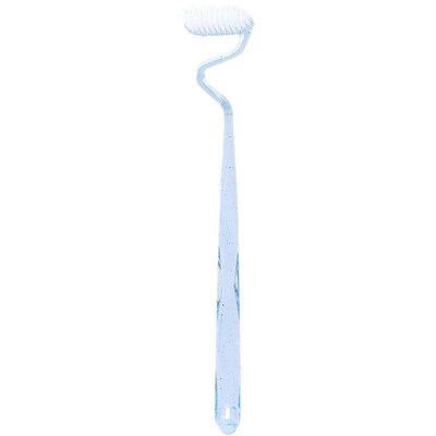 Soft Bristle Toothbrush, Vertical S-Shaped Interdental Tooth