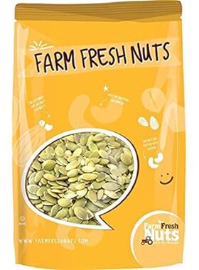 Dry Roasted Pepitas/ Pumpkin Seeds Unsalted (1 Lb.) - Ove