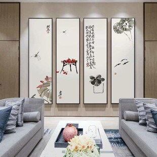 Decorative Painting Landscape Painting Living Room Backgroun