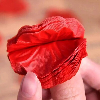 2000/100Pcs Artificial Fake Rose Petals Colorful Simulation