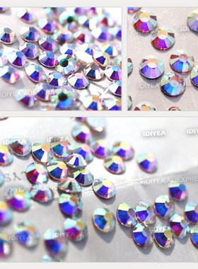 Promotion! Clear AB Non hot fix Rhinestones ss16 ss20 flat b