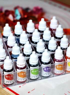12 Colors 10ML Macaron Ice Cream Cake Food Coloring Ingredie