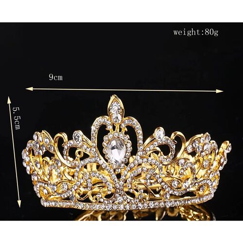 A Light Luxury Fashion Popular Bridal Alloy Diamonds Big Ful