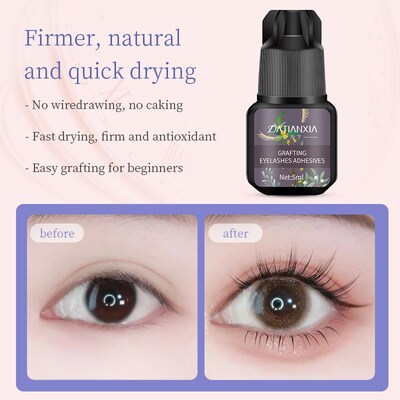 5ml Eyelashes Extension Glue Waterproof Lasting Grafting Las
