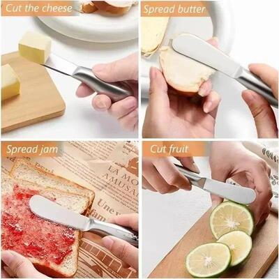 10/1PC Stainless Steel Butter Cutter Knife Multipurpose Chee
