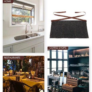 High Quality Restaurant Server Aprons Short Waiter Pockets